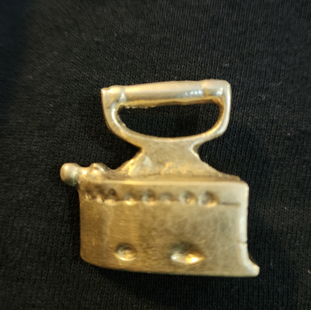 Vintage Mini Brass Iron